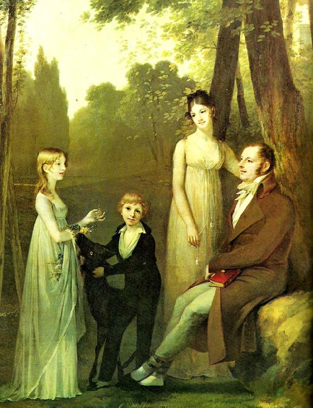 Pierre-Paul Prud hon the schimmelpenninck family oil painting image